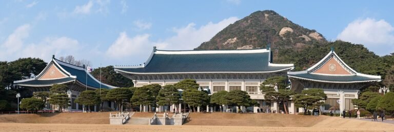 서울 청와대 전경