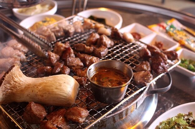 한인 식당의 철판 불고기 (자료사진)